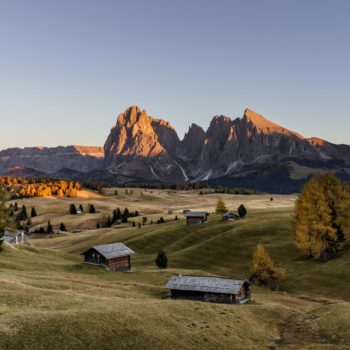 Autumn mood on the Alpe di Siusi