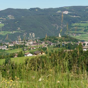 The view from the Schartnerhof on Fiè allo Sciliar