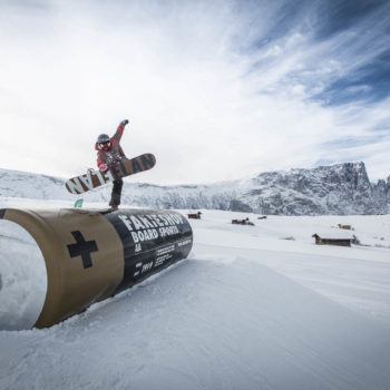 Snowpark sull'Alpe di Siusi